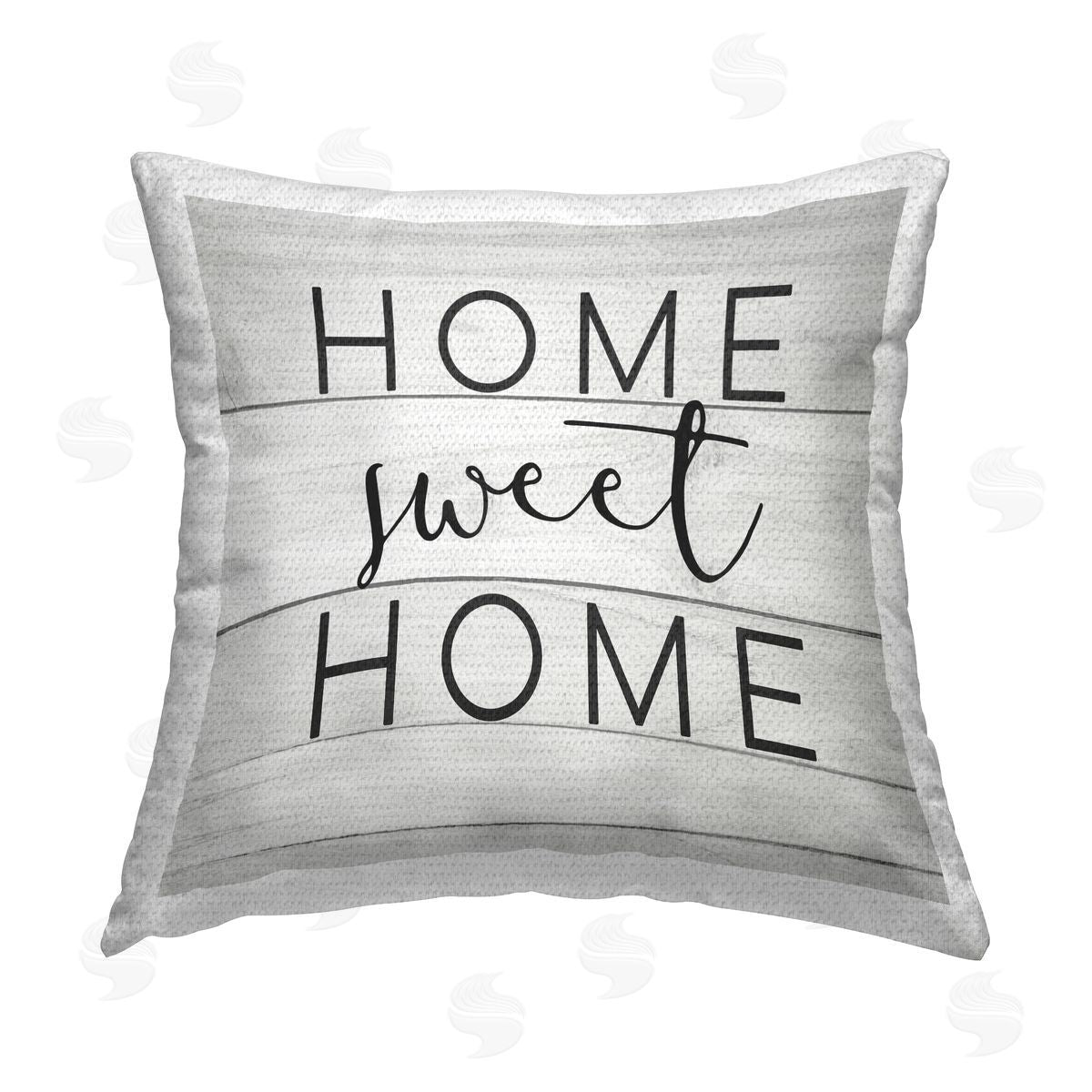 Sweet Home Country Rustic Phrase Outdoor Printed Pillow, Home Decor by Stupell Studio