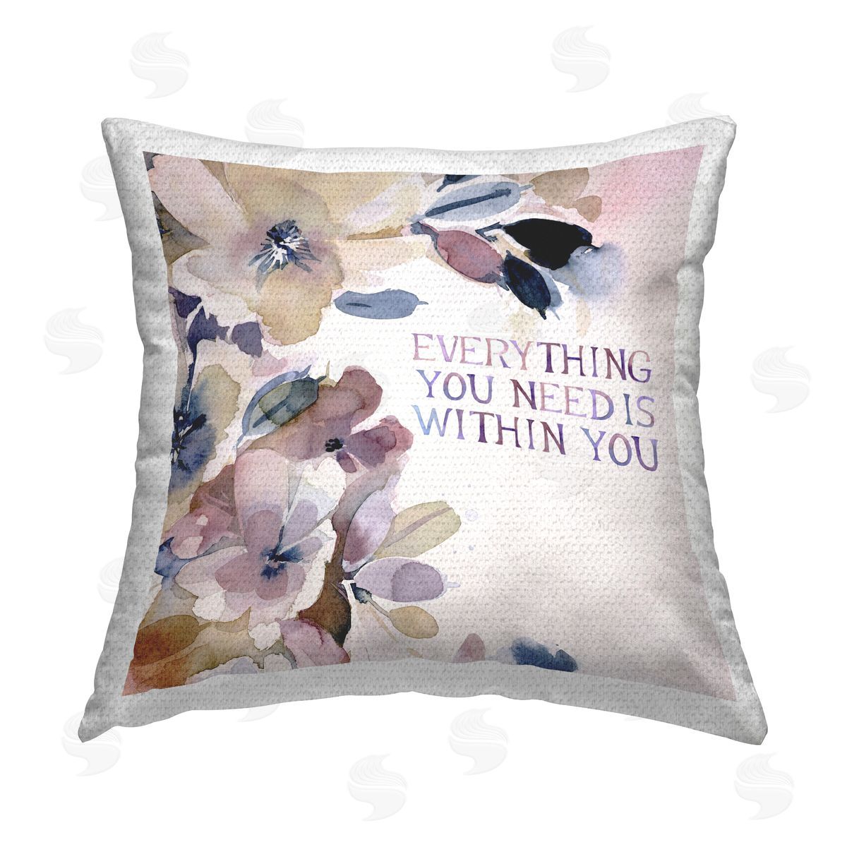 Everything You Need Within Outdoor Printed Pillow, Home Decor by Stephanie Ryan