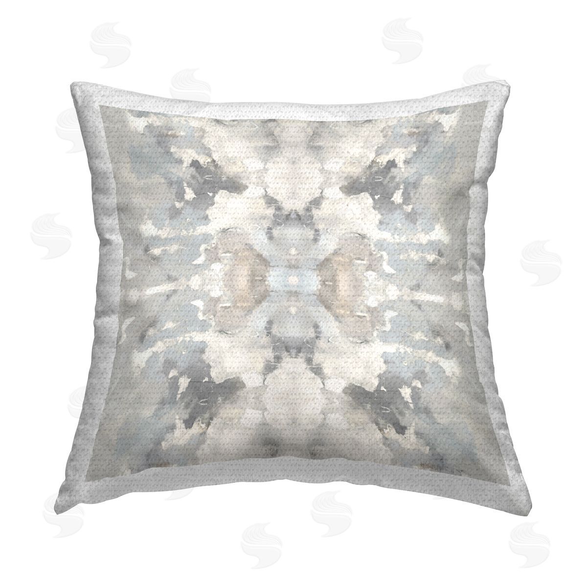 Abstract Boho Pattern Outdoor Printed Pillow, Home Decor by Ellie Roberts