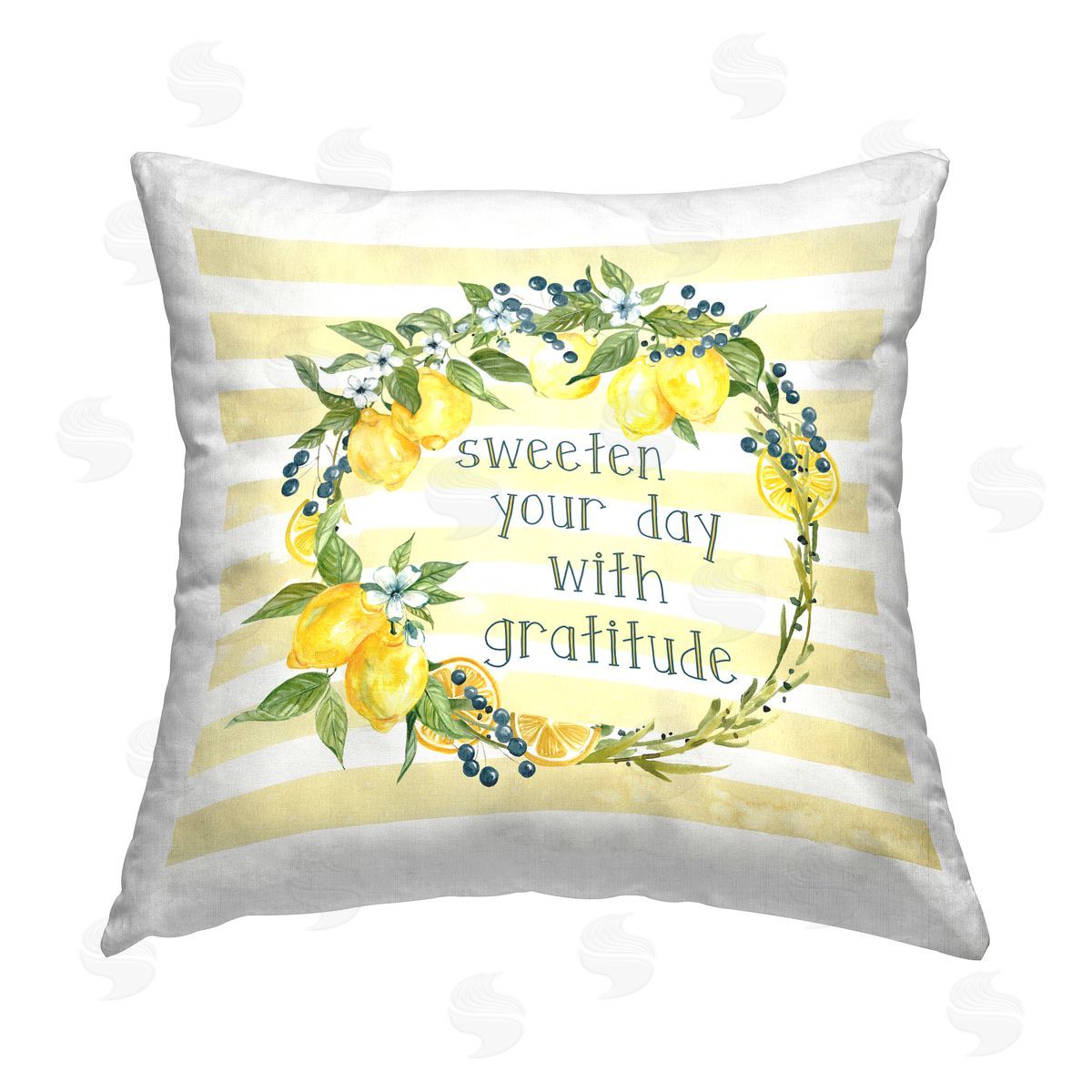 Sweeten Your Day Phrase Decorative Printed Pillow, Home Decor by Livi and Finn