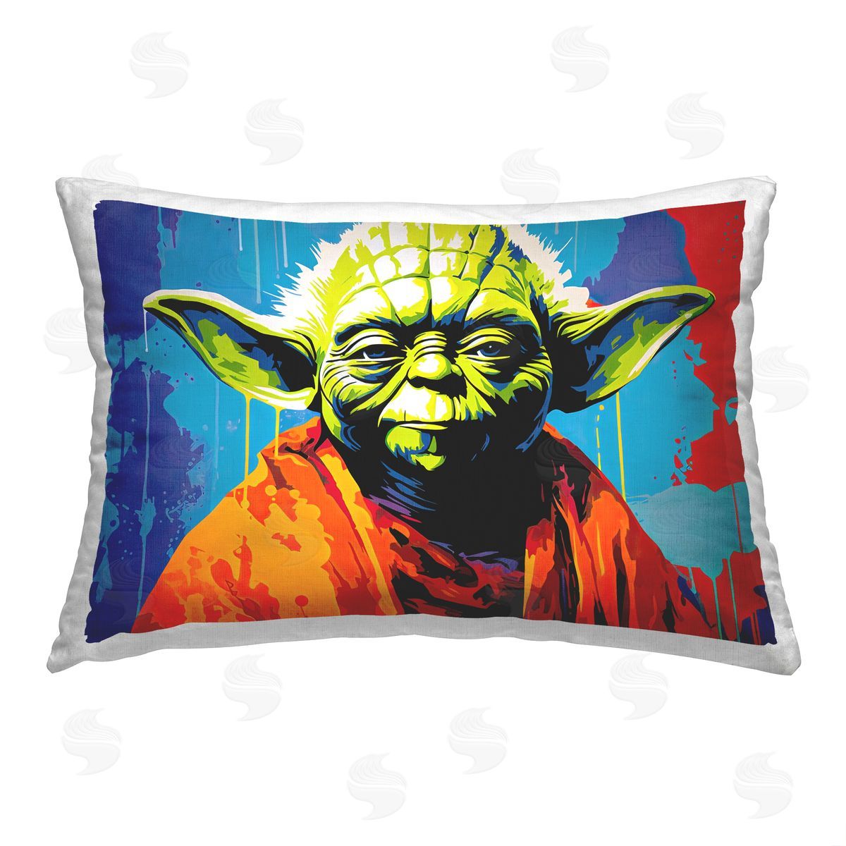 Birch & Ink Pop Culture Creature Printed Plush Polyester Throw Pillow