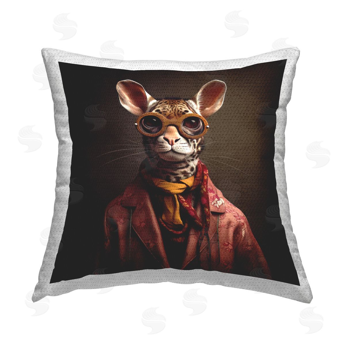Lazar Studio Trendy Cheetah Fashion Outdoor Quick-Dry Polyester Printed Throw Pillow