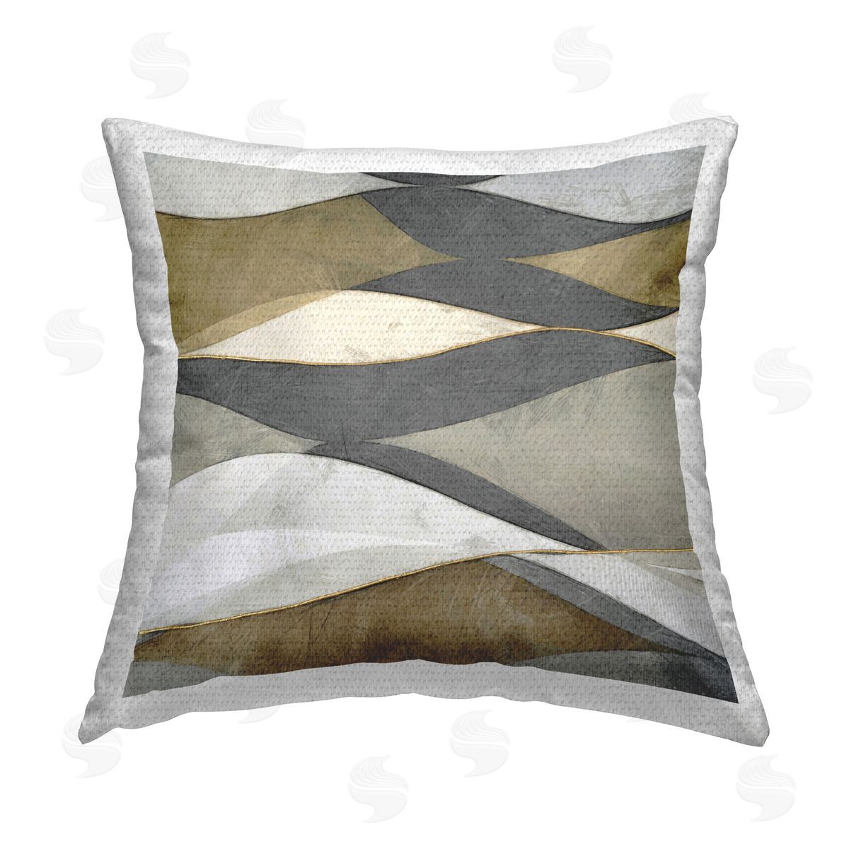 Alonzo Saunders Southwestern Arch Shapes Outdoor Quick-Dry Polyester Printed Throw Pillow