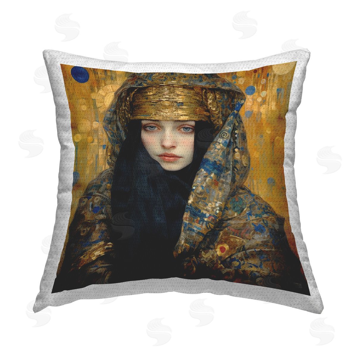 RB Luxurious Geometric Fashion Outdoor Quick-Dry Polyester Printed Throw Pillow