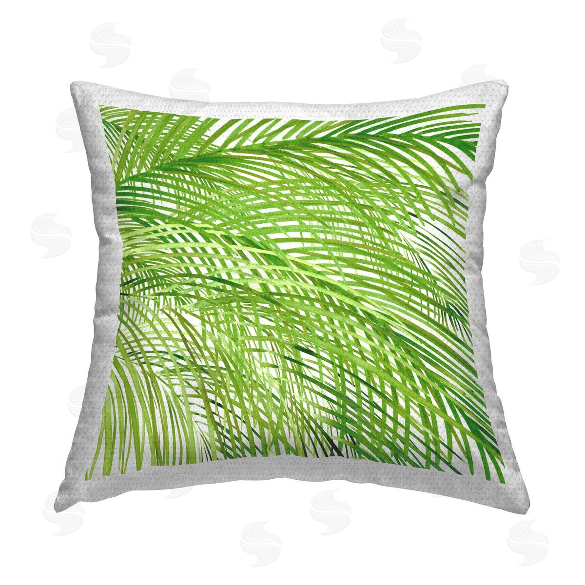 Sherri Buck Baldwin Botanical Palms Pattern Outdoor Quick-Dry Polyester Printed Throw Pillow