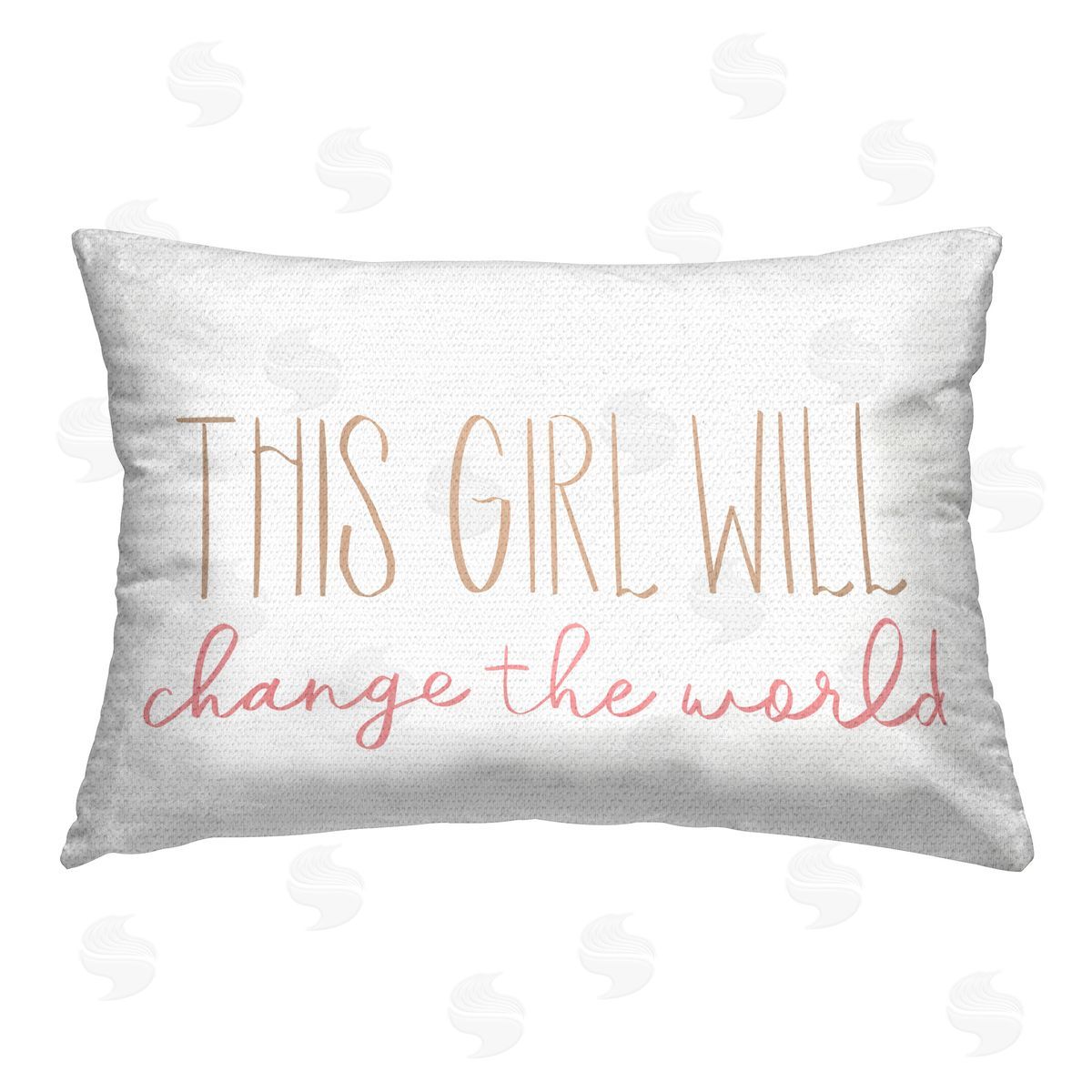 SD Graphics Studio Change The World Outdoor Quick-Dry Polyester Printed Throw Pillow