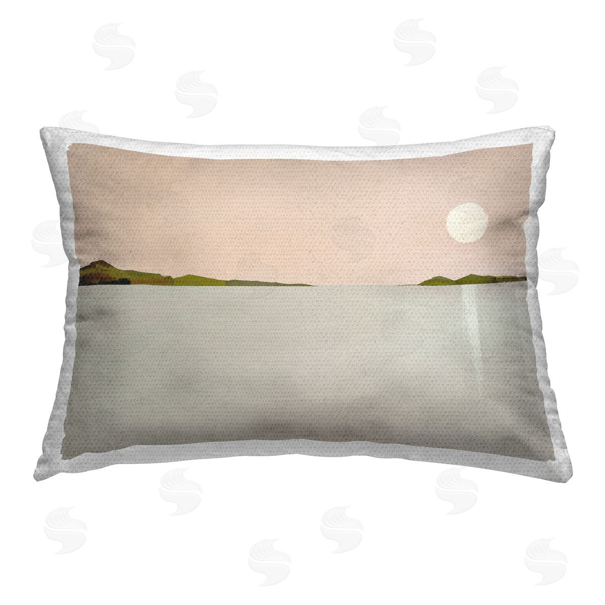 Leah Straatsma Morning Has Spoken Outdoor Quick-Dry Polyester Printed Throw Pillow