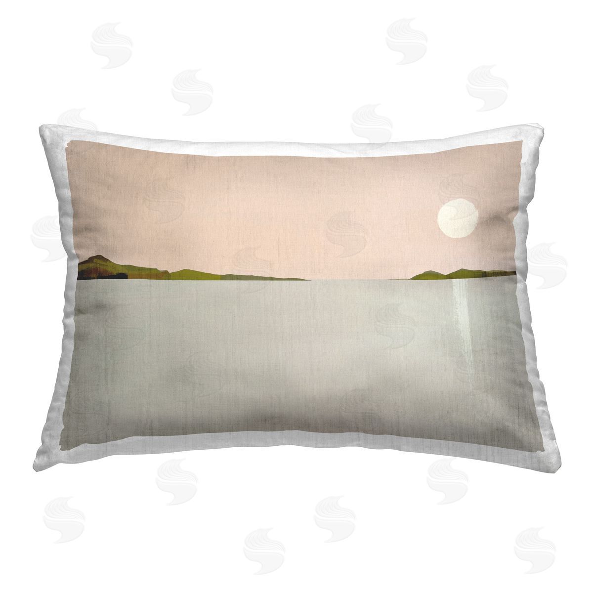 Leah Straatsma Morning Has Spoken Printed Plush Polyester Throw Pillow