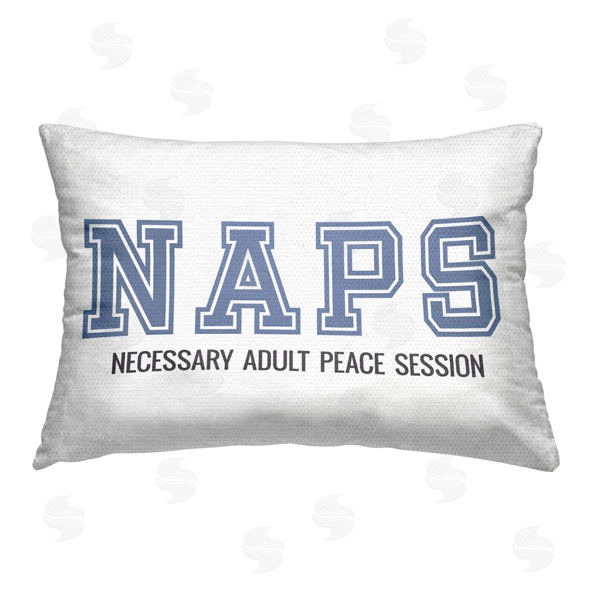 SD Graphics Studio Funny Naps Phrase Outdoor Quick-Dry Polyester Printed Throw Pillow