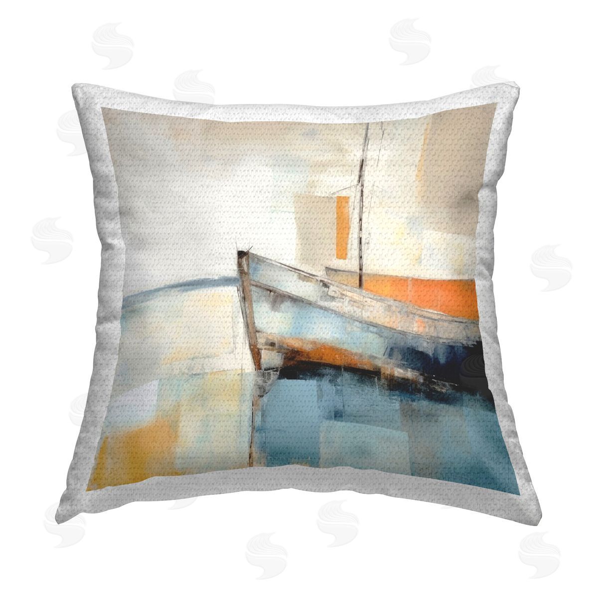 Irena Orlov Coastal Charm Expedition Outdoor Quick-Dry Polyester Printed Throw Pillow