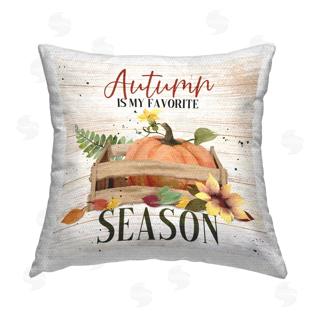 Deane Beesley Autumn Is My Favorite Outdoor Quick-Dry Polyester Printed Throw Pillow