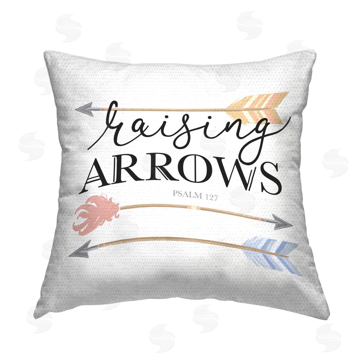 Lucca Sheppard Spiritual Raising Arrows Outdoor Quick-Dry Polyester Printed Throw Pillow