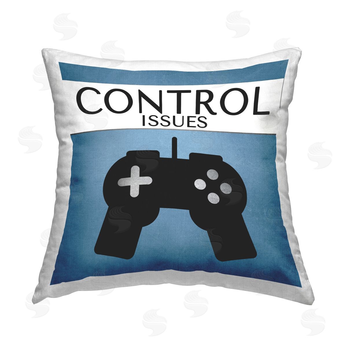 Kim Allen Control Issues Gamer Printed Plush Polyester Throw Pillow