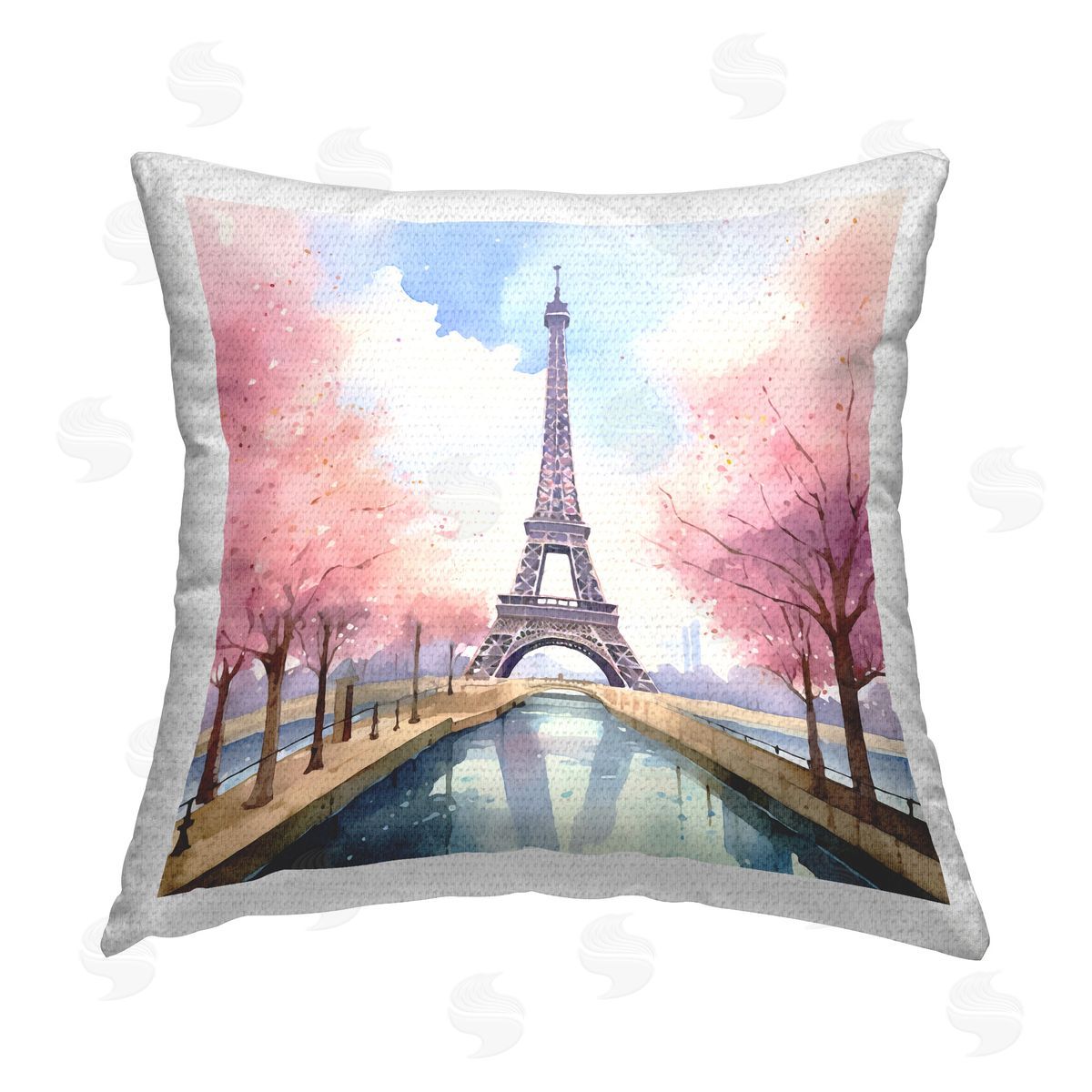 Andrea Haase Paris Rendezvous Scene Outdoor Quick-Dry Polyester Printed Throw Pillow