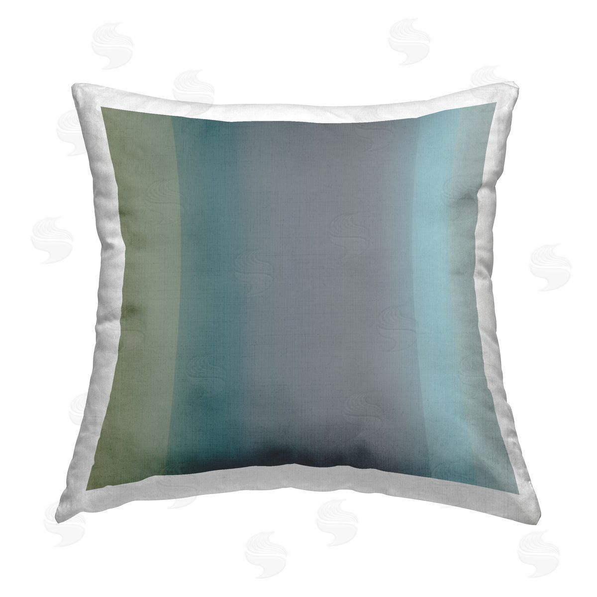 Third & Wall Studios Subtle Ombre Gradient Printed Plush Polyester Throw Pillow