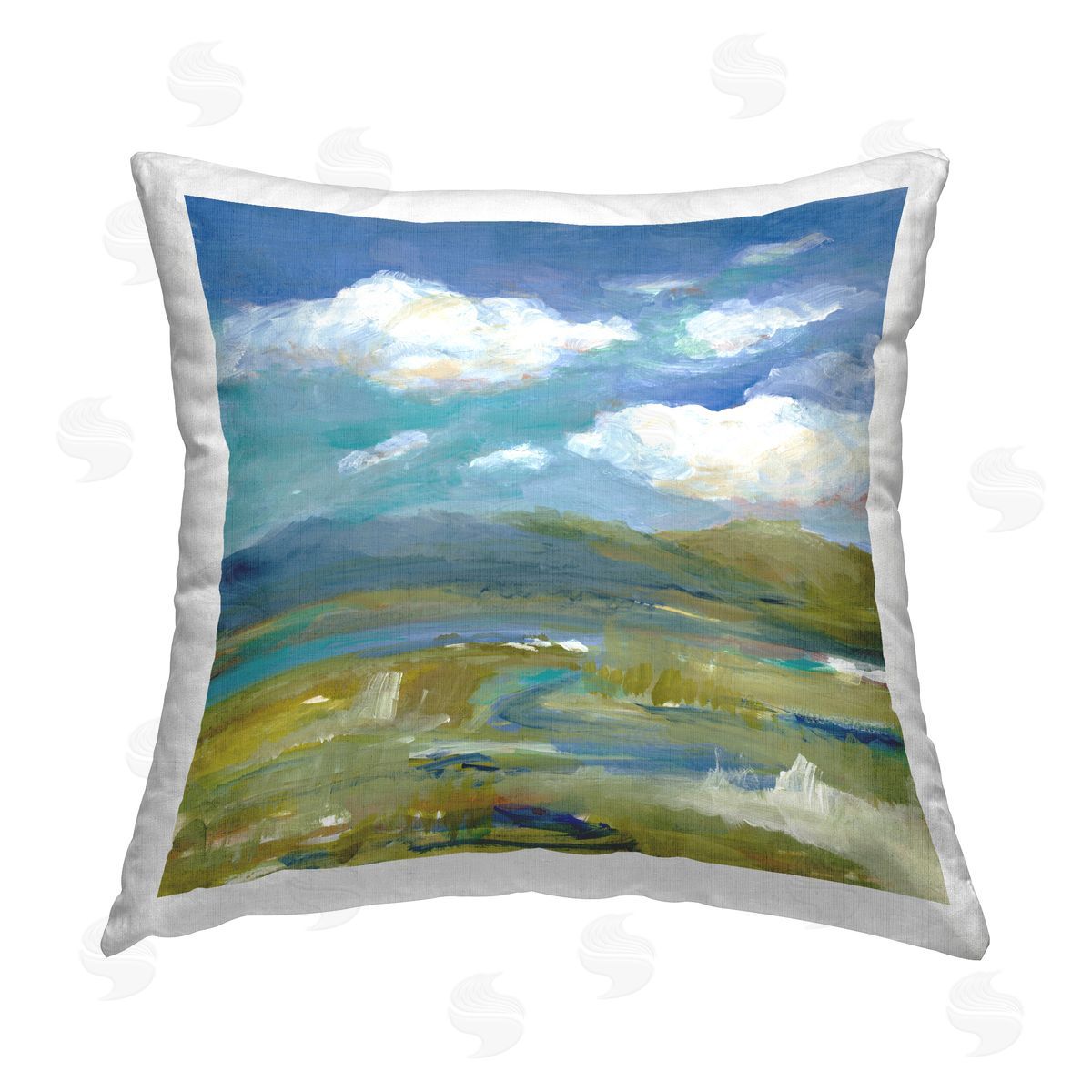 Lanie Loreth All Its Beauty Landscape Printed Plush Polyester Throw Pillow