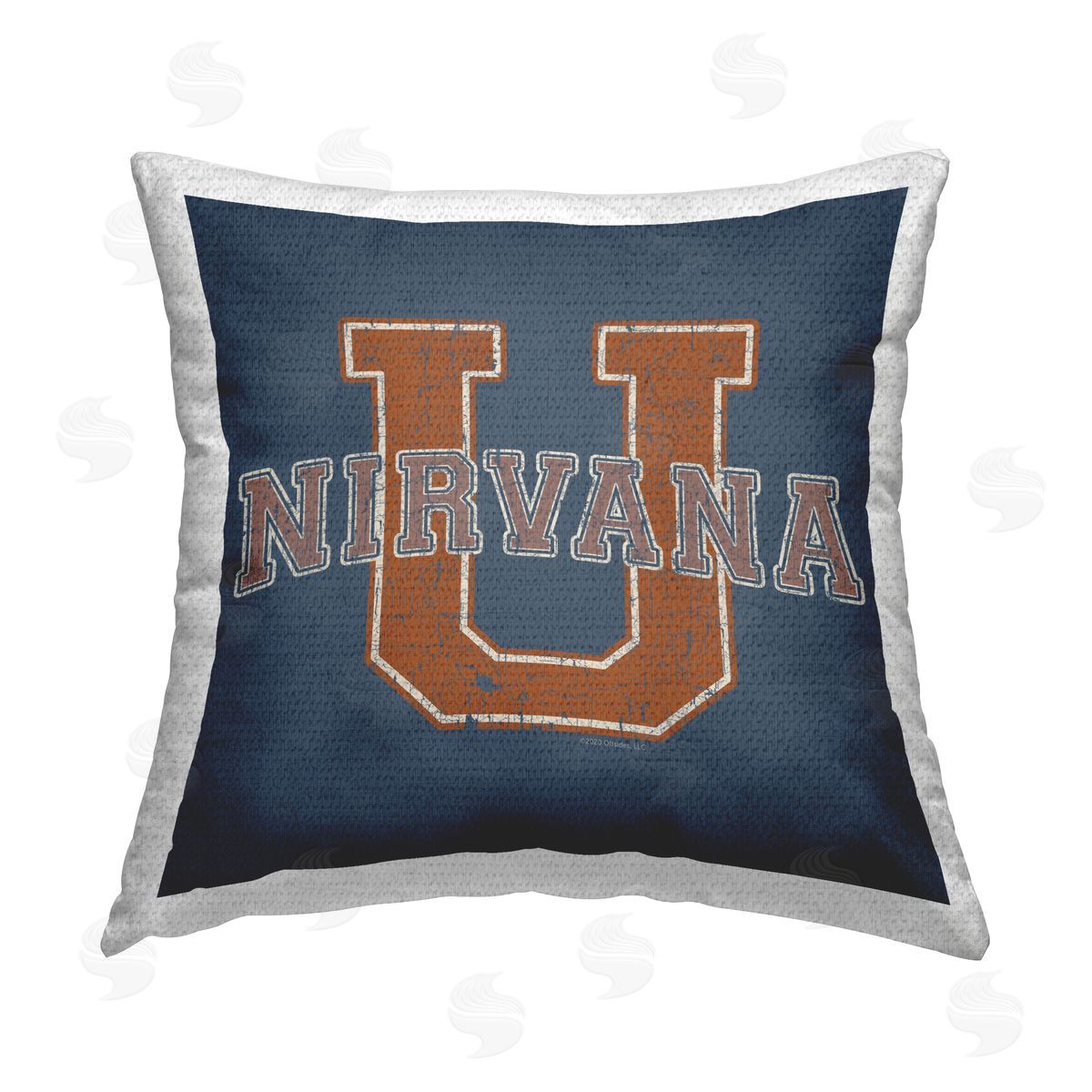Higher Learning/Life Is High Nirvana U Varsity Style Outdoor Quick-Dry Polyester Printed Throw Pillow