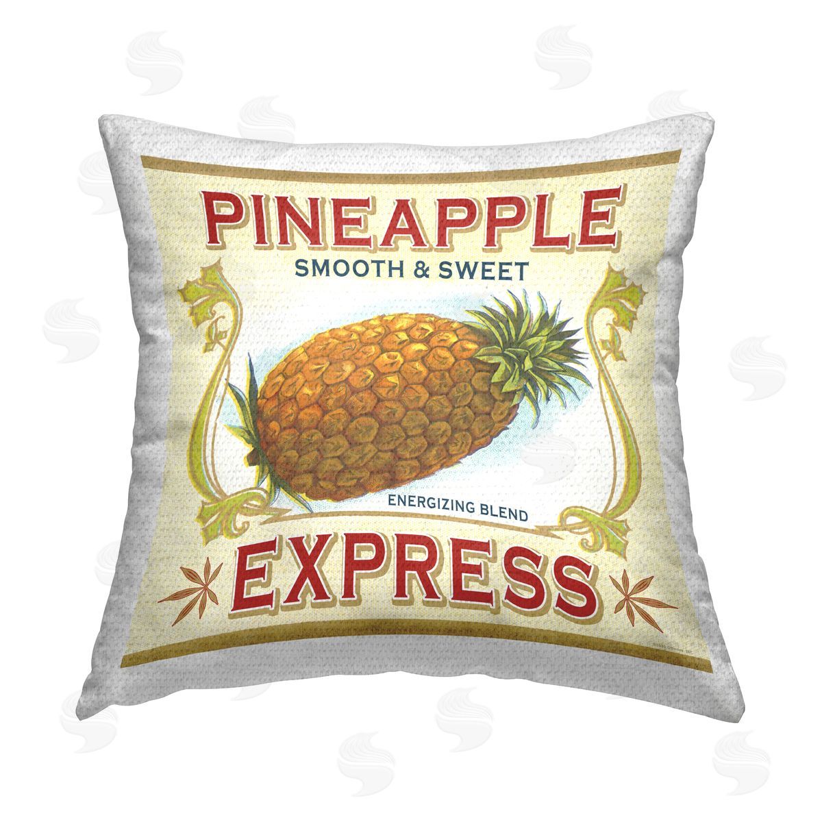 Classic Cannabis/Life Is High Smooth & Sweet Pineapple Outdoor Quick-Dry Polyester Printed Throw Pillow