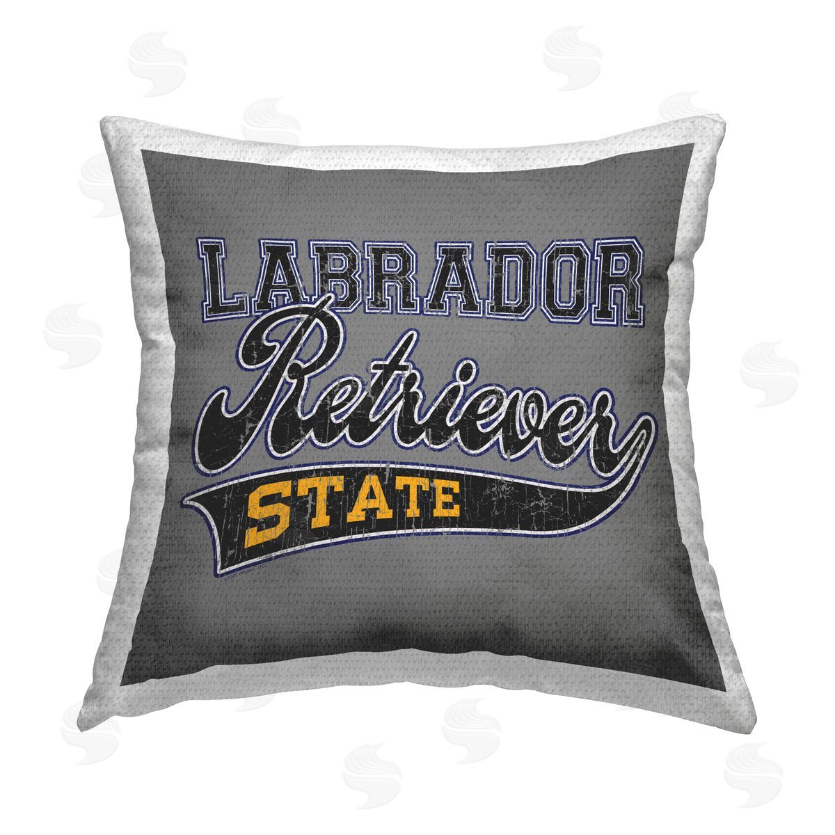 Spirit Animals/Life Is High Labrador Retriever State Outdoor Quick-Dry Polyester Printed Throw Pillow