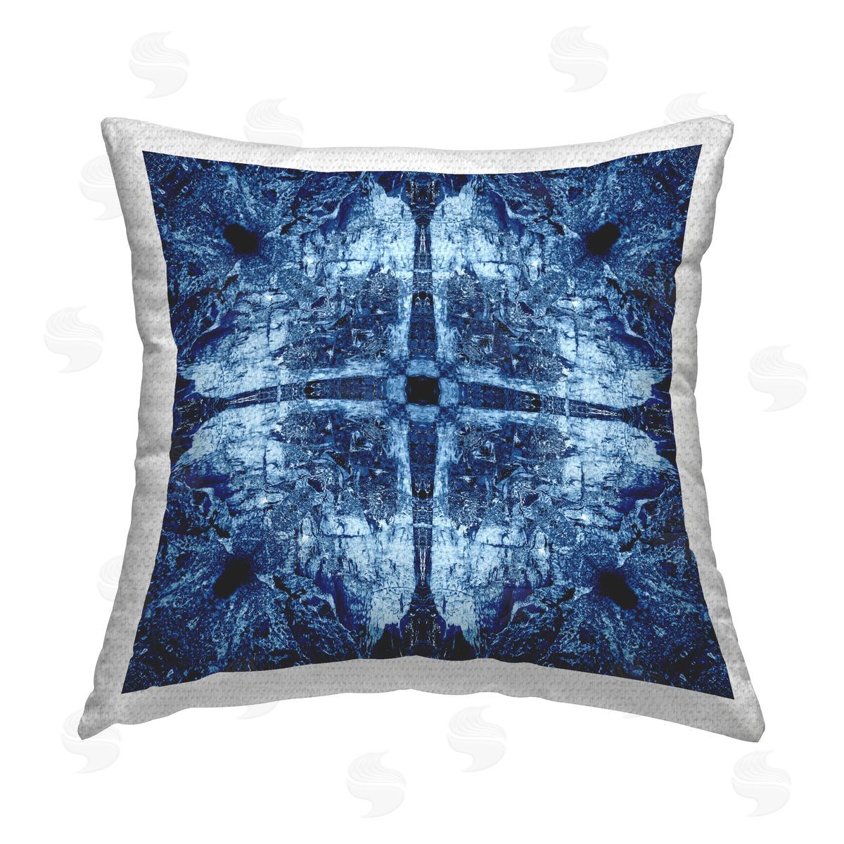 El Perkin Modern Mosaic Pattern Outdoor Quick-Dry Polyester Printed Throw Pillow