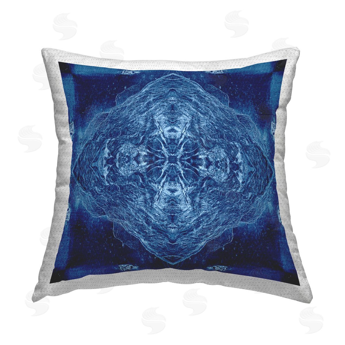 El Perkin Detailed Uniform Pattern Outdoor Quick-Dry Polyester Printed Throw Pillow