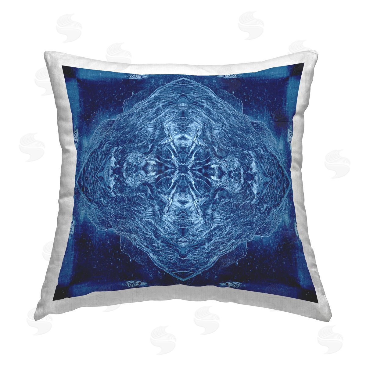 El Perkin Detailed Uniform Pattern Printed Plush Polyester Throw Pillow