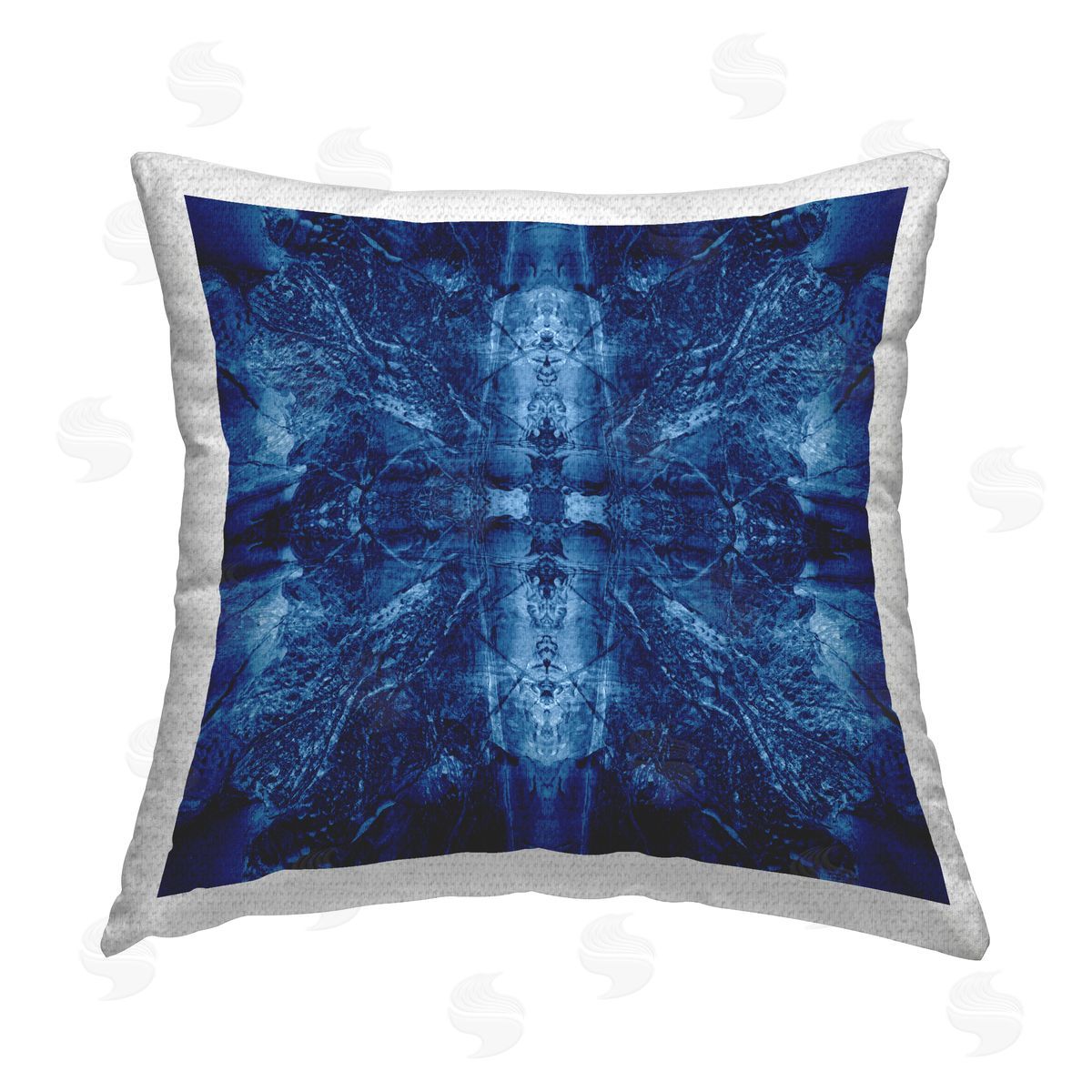 El Perkin Balanced Tie Dye Pattern Outdoor Quick-Dry Polyester Printed Throw Pillow