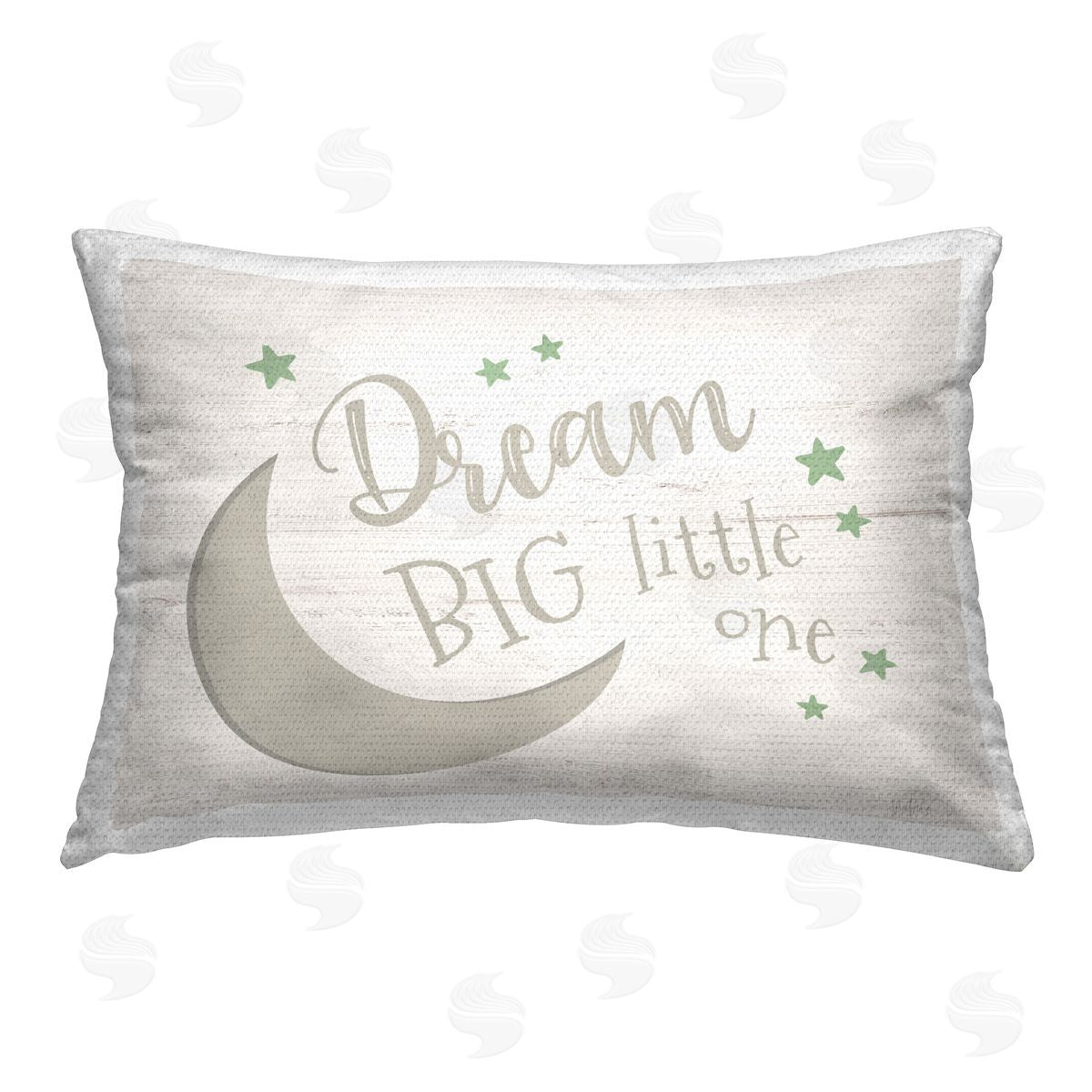 Natalie Carpentieri Dream Big Little One Outdoor Quick-Dry Polyester Printed Throw Pillow