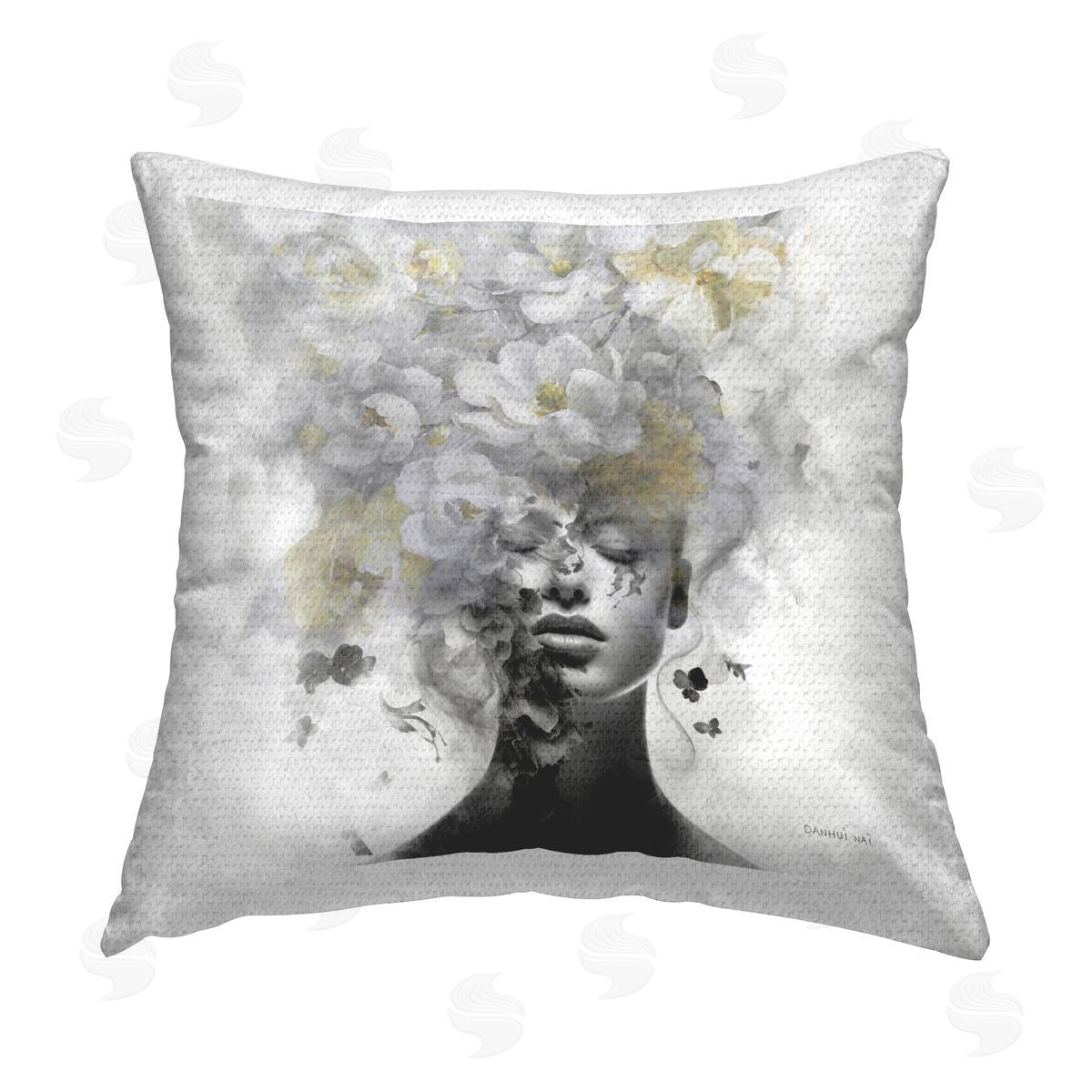 Danhui Nai Hidden Spring Visage Outdoor Quick-Dry Polyester Printed Throw Pillow