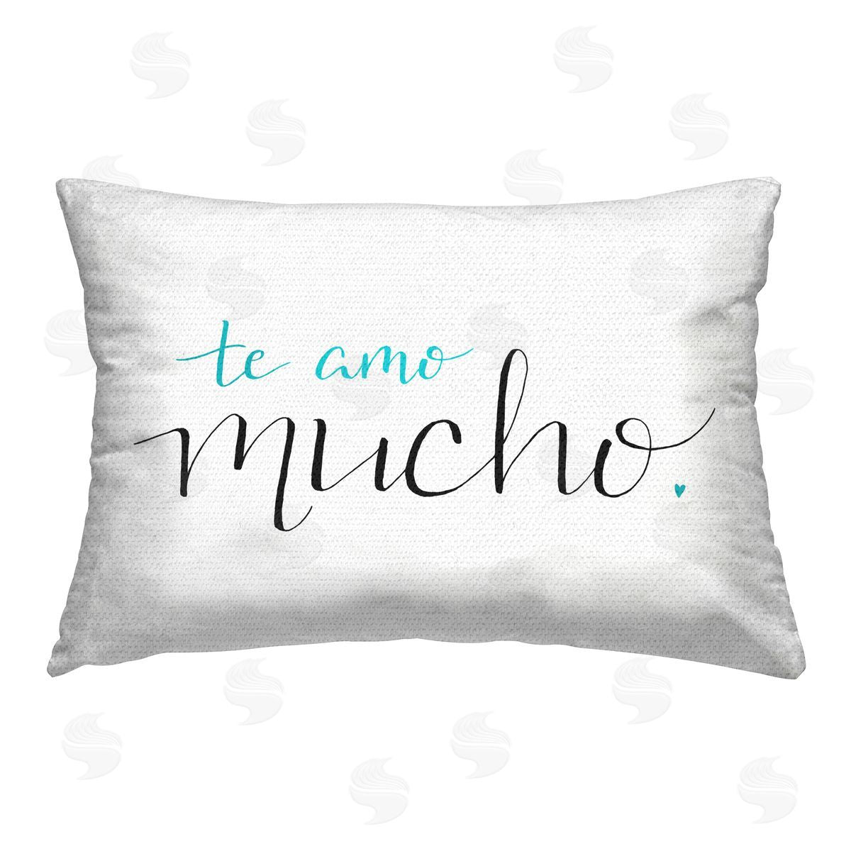 SD Graphics Studio Minimal Loving Spanish Outdoor Quick-Dry Polyester Printed Throw Pillow