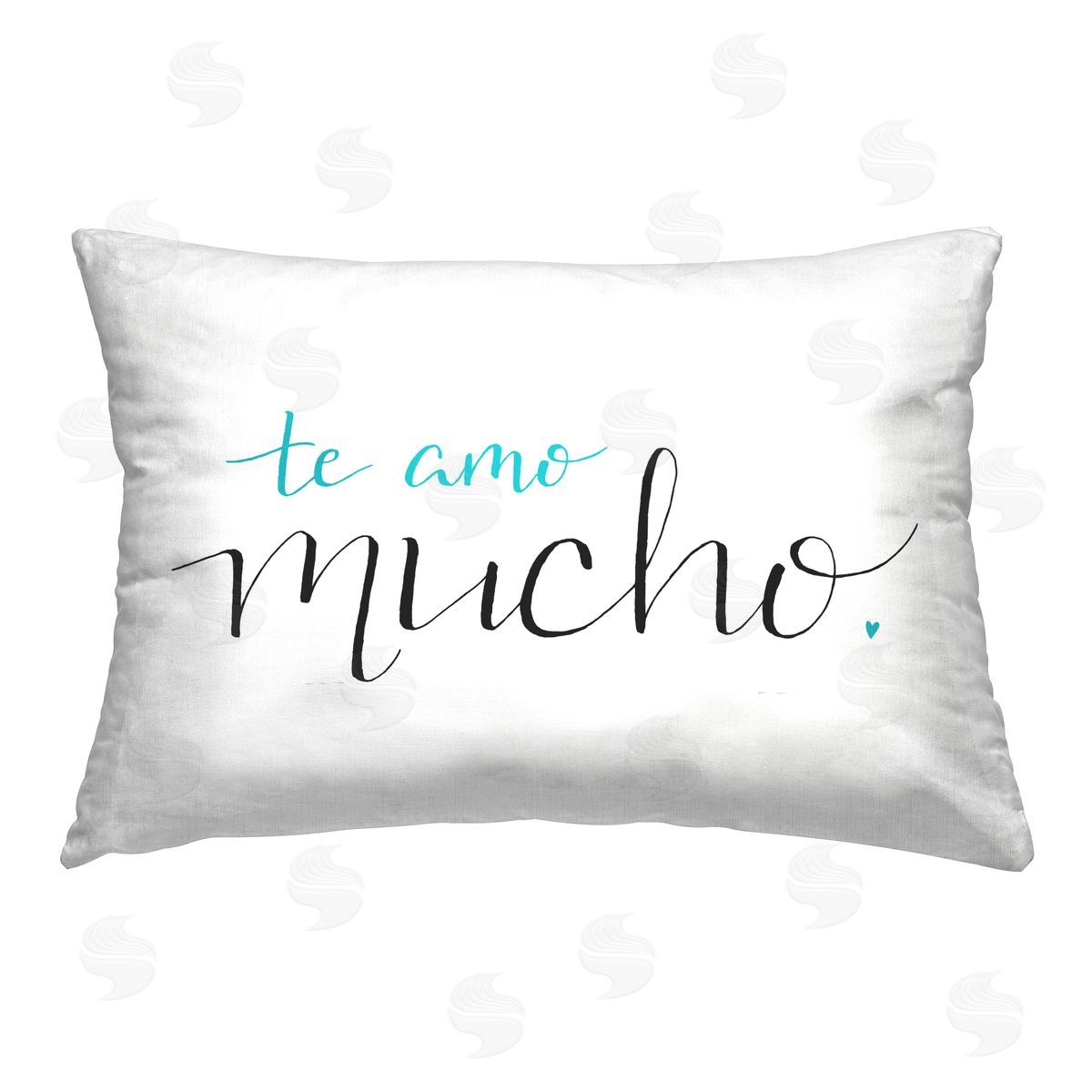 SD Graphics Studio Minimal Loving Spanish Printed Plush Polyester Throw Pillow