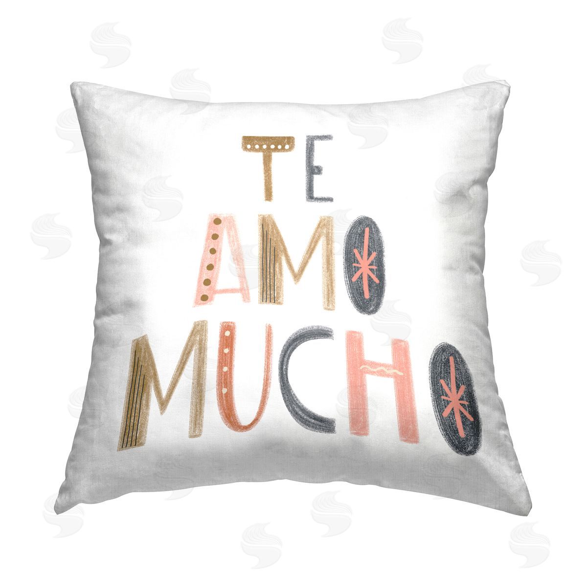 SD Graphics Studio  Printed Plush Polyester Throw Pillow