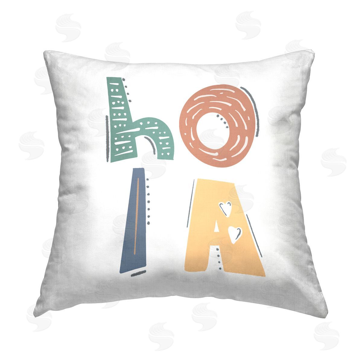 SD Graphics Studio  Printed Plush Polyester Throw Pillow