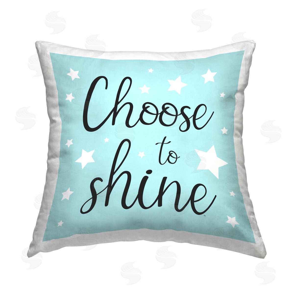 Martina Pavlova Choose to Shine Stars Printed Plush Polyester Throw Pillow