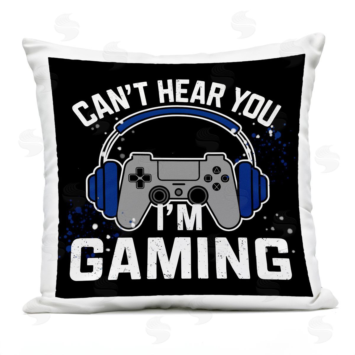 Kim Allen Can't Hear You Gaming Outdoor Quick-Dry Polyester Printed Throw Pillow