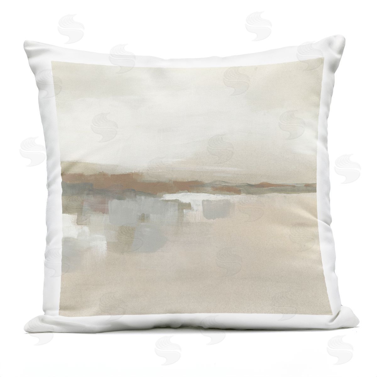 June Erica Vess Southwestern Dunes Abstraction Outdoor Quick-Dry Polyester Printed Throw Pillow
