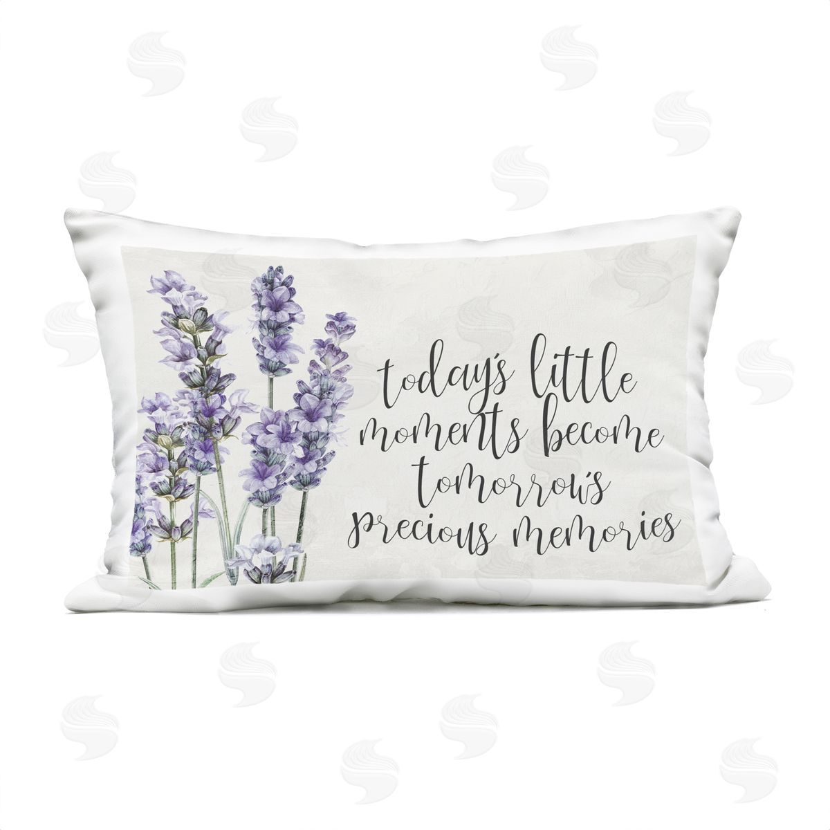 Kim Allen Today's Little Moments Sentiment Plush Polyester Art Print Pillow