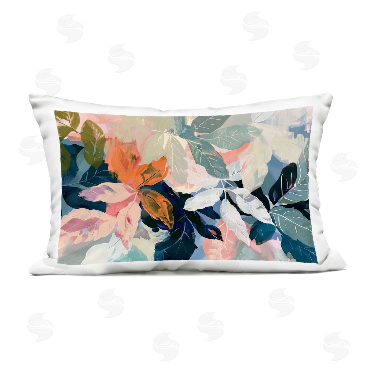 Elara Yasna Tropical Oasis Dream Plush Polyester Art Print Pillow