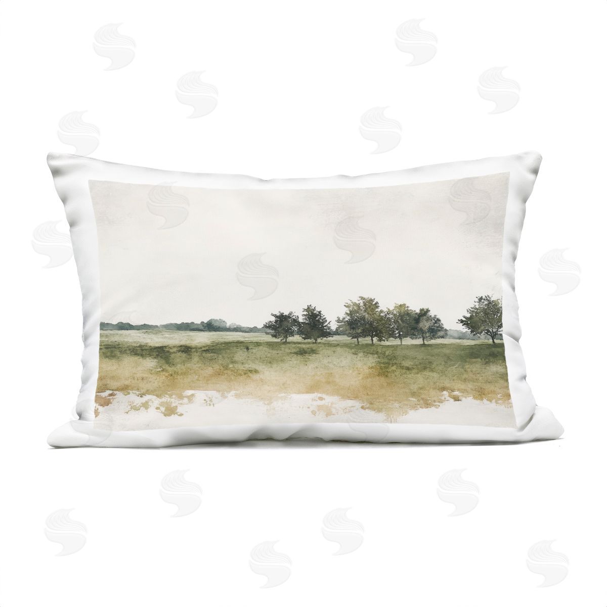 Mona Grace Earthy Still Woodland Plush Polyester Art Print Pillow