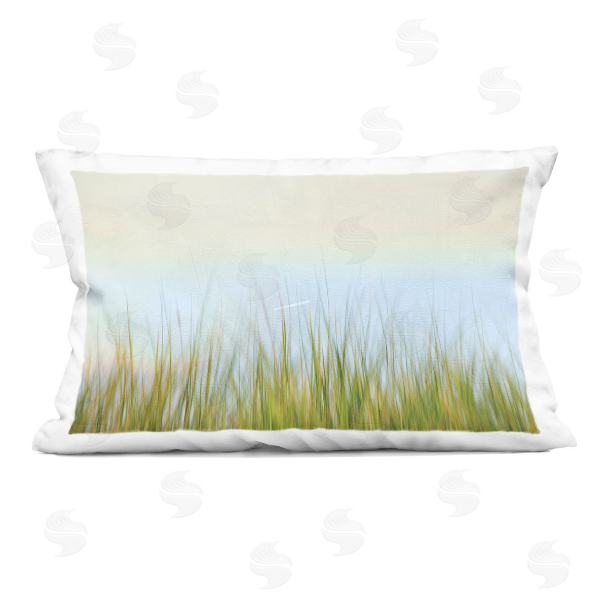 Karin Connolly Scenic Whispers of Land Plush Polyester Art Print Pillow