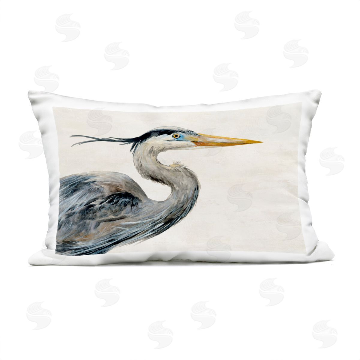 Jacob Q Wings Of Tranquility Plush Polyester Art Print Pillow