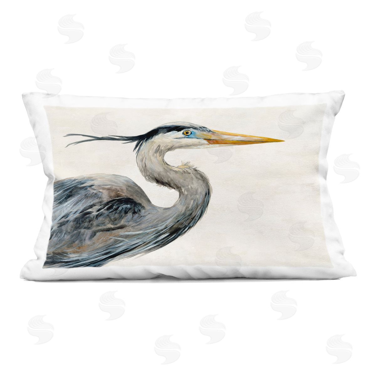 Jacob Q Wings Of Tranquility Plush Polyester Art Print Pillow