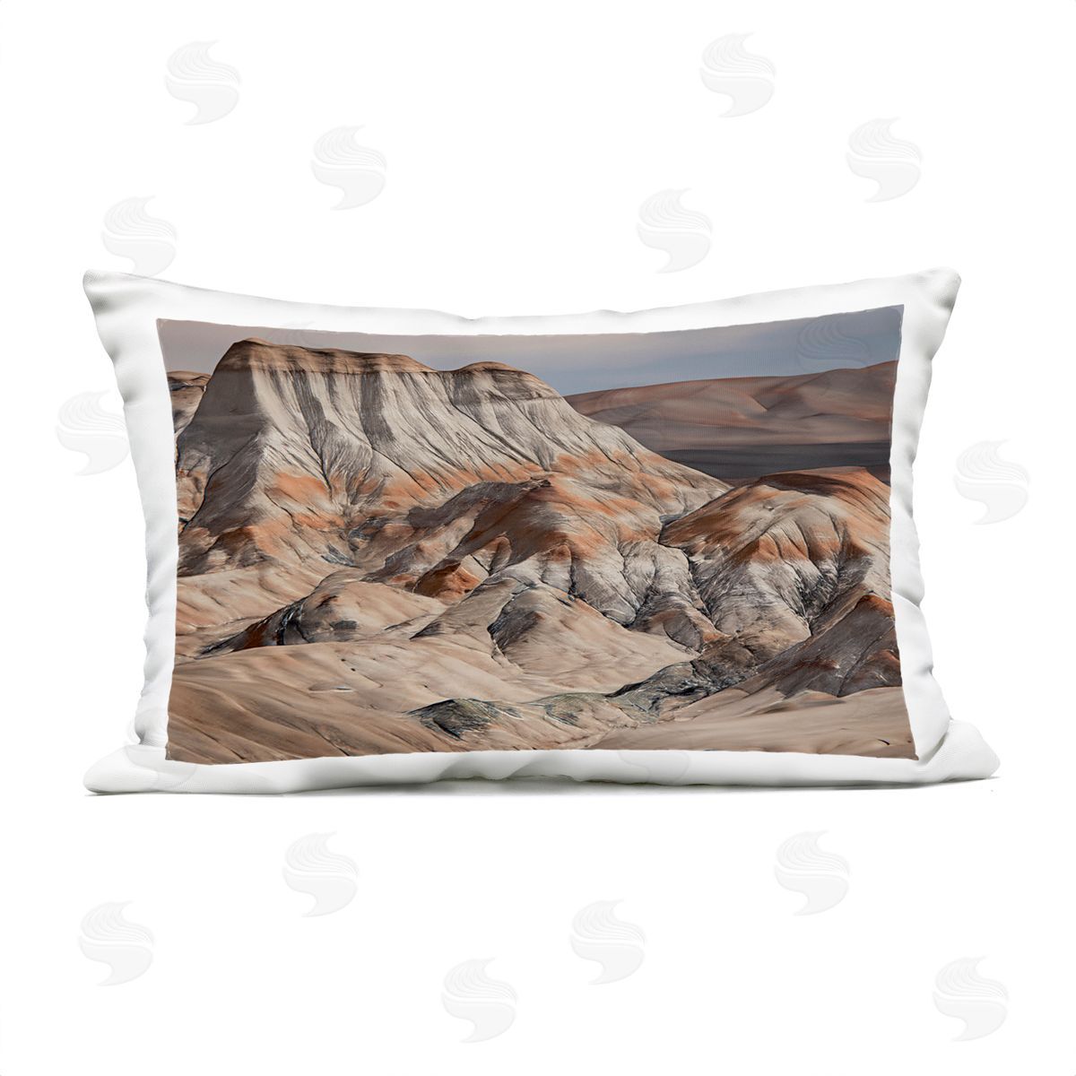 Norm Stelfox Sunny Grand Canyon Plush Polyester Art Print Pillow