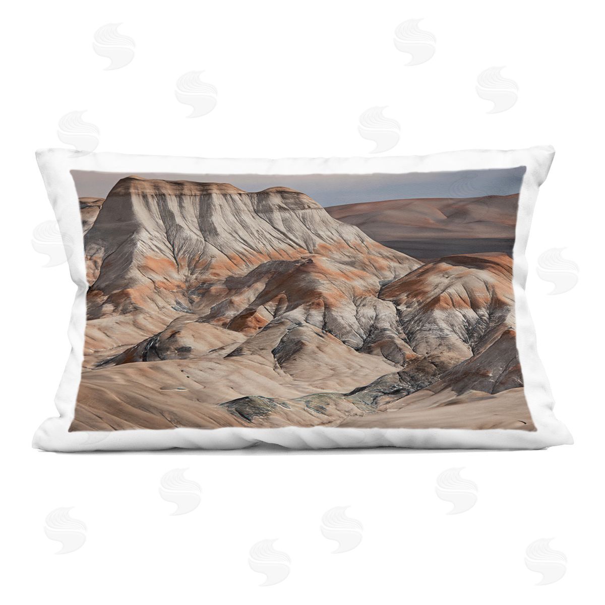 Norm Stelfox Sunny Grand Canyon Plush Polyester Art Print Pillow