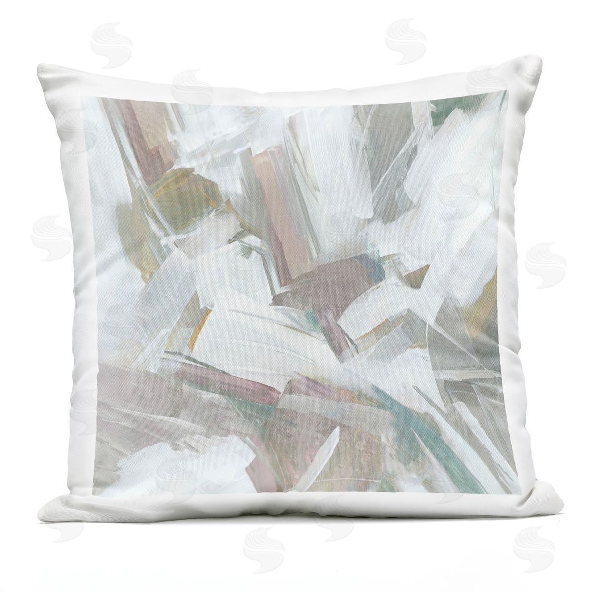 Hannah Dawson Soft Muted Harmony Plush Polyester Art Print Pillow