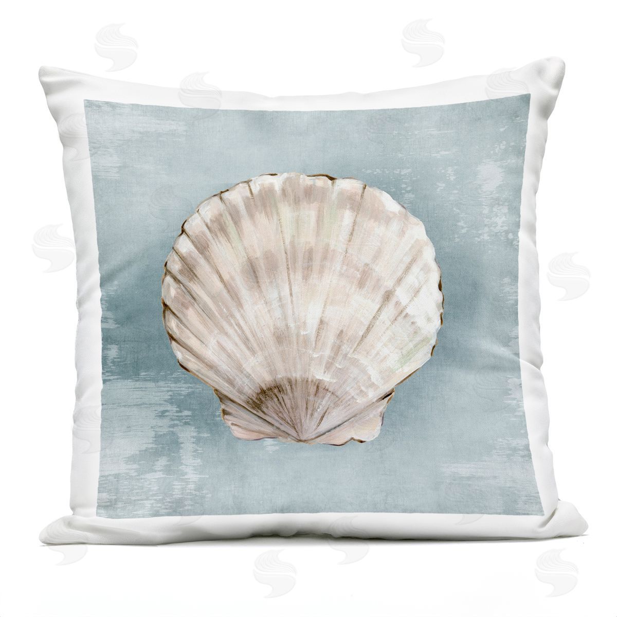 Eli Jones Whispers Of The Shore Plush Polyester Art Print Pillow