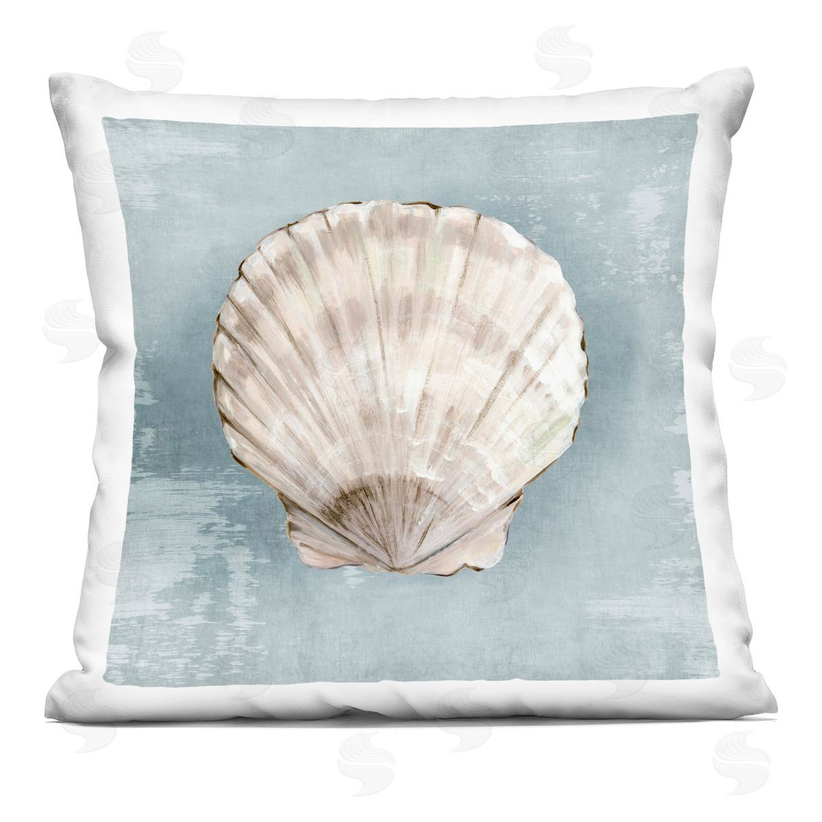 Eli Jones Whispers Of The Shore Plush Polyester Art Print Pillow