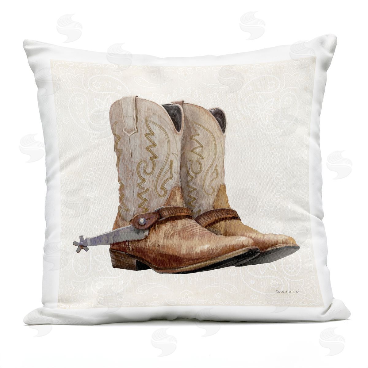 Danhui Nai Riders Of The Range Outdoor Printed Pillow