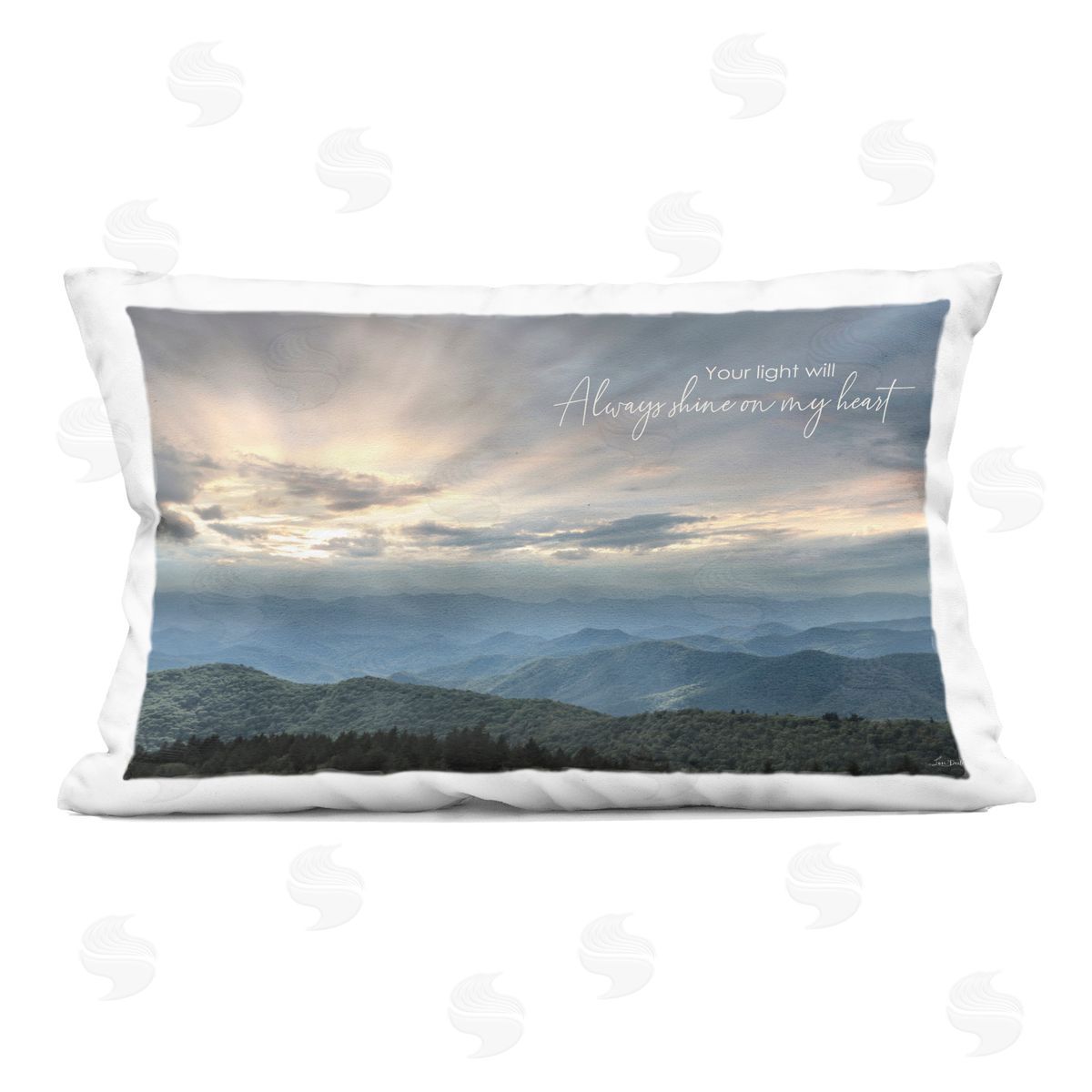 Lori Deiter Light Will Always Shine Landscape Indoor Printed Throw Pillow