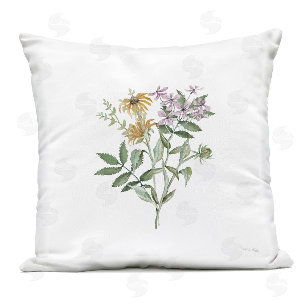 Cindy Jacobs Blooming Botanical Mix Outdoor Printed Throw Pillow